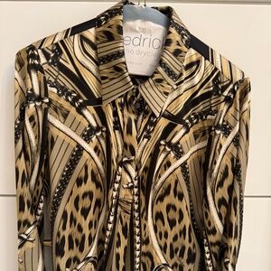 Woman’s Roberto Cavalli silk blouse, size 38